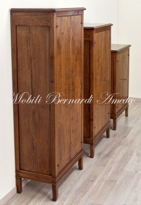 Solid walnut cabinets made in different sizes suitable as cabinets, pantry furniture and shoe racks