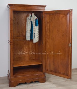 Armadietto in stile classico costruito in legno massello con profondità guardaroba per camera da letto o ingresso