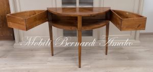 Consol Mezzaluna Inlaid Walnut 04