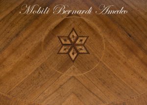 Consol Crescent Inlaid Walnut 11