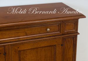 Madia credenza in legno massiccio tipo arte povera fatta a mano