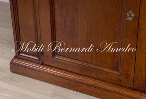 Madia credenza in legno massiccio tipo arte povera fatta a mano