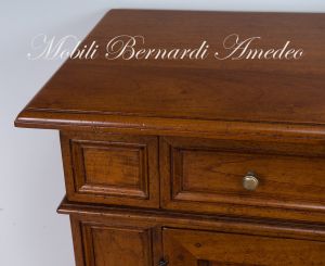 Madia credenza in legno massiccio tipo arte povera fatta a mano