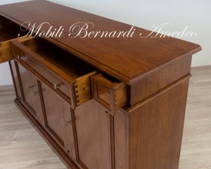 Madia credenza in legno massiccio tipo arte povera fatta a mano