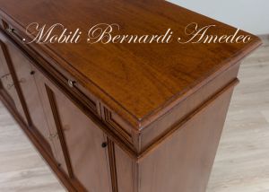 Madia credenza in legno massiccio tipo arte povera fatta a mano