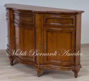 Credenza Legno Massello Ciliegio Classica Sagomata 08