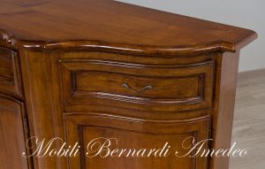 Credenza Legno Massello Ciliegio Classica Sagomata 09