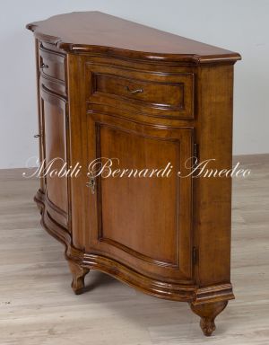 Credenza Legno Massello Ciliegio Classica Sagomata 11