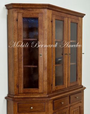 Cornered Sideboard With 4 Door Stand 04