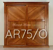 Wardrobe with sliding doors