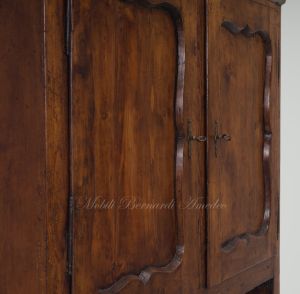 Credenza dispensa antica con alzata, ante e ribalta