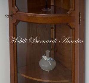 Angolare Bombato Legno 1 Anta Vetro 12