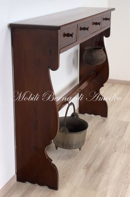 Mobile Antico Porta Pentole Con Cassetti 02