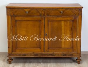 Credenza Antica Noce Chiaro Cipolla 02