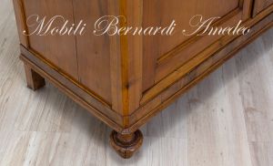 Credenza Antica Noce Chiaro Cipolla 17