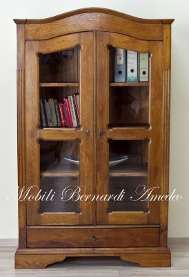 Vetrina Antica Rovere Massello 01