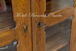 Vetrina Antica Rovere Massello 06