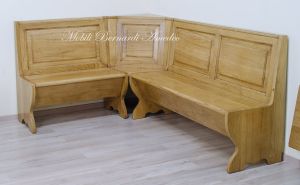 Panca in legno massiccio realizzata su misura