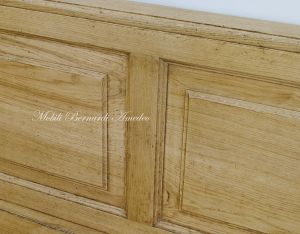 Panca in legno massiccio realizzata su misura