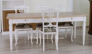 200cm desk table with 3 drawers