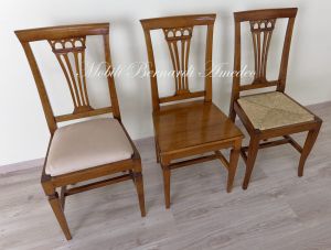 Sedia classica in legno massello