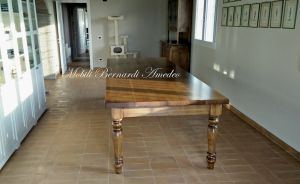Tavolone in legno massello da 300 cm