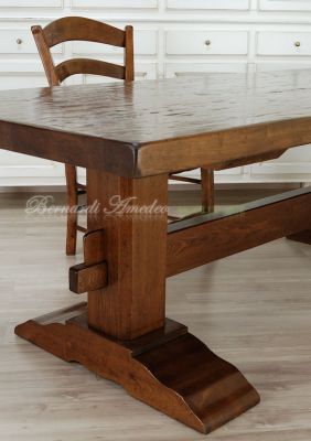 Tavola fratina in legno massiccio