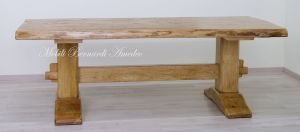 Solid wood table