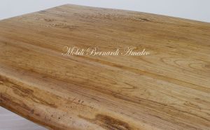 Solid wood table