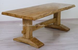 Solid wood table