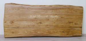 Solid wood table