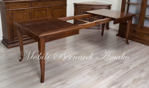 Tavolo in stile classico arte povera legno massello produzione artigianale