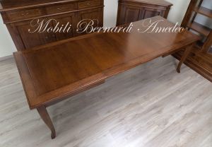 Tavolo in stile classico arte povera legno massello produzione artigianale