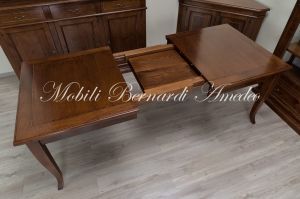 Tavolo in stile classico arte povera legno massello produzione artigianale