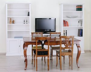 Walnut wood dining room table