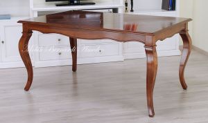 Walnut wood dining room table