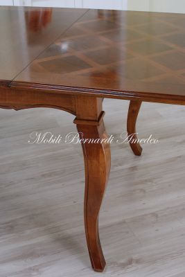 Walnut wood dining room table