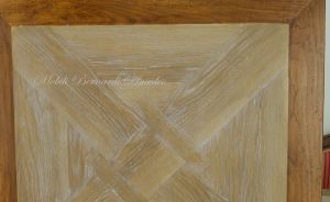 Tavolo rettangolare 160x90 cm in stile classico con allunghi