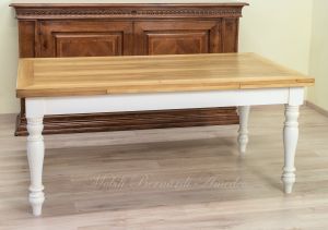 Tavolo in legno con prolunghe - finiture e dimensioni personalizzabili