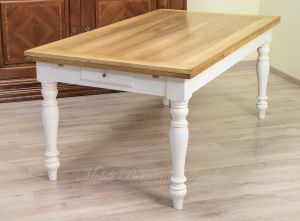 Tavolo in legno con prolunghe - finiture e dimensioni personalizzabili