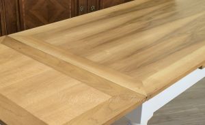 Tavolo in legno con prolunghe - finiture e dimensioni personalizzabili