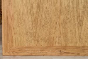 Tavolo da pranzo stile classico in rovere cm 180x110 con prolunghe estraibili