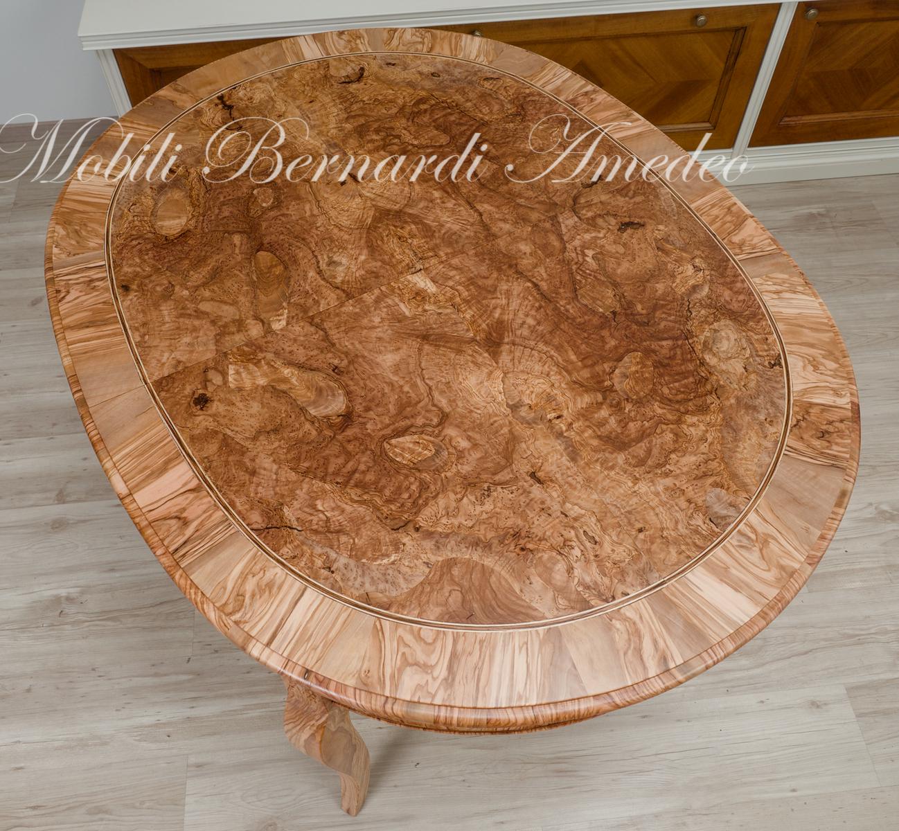 Cucchiaio Da Cucina In Legno D'Ulivo 30 Cm - Fatto A Mano, Antibatterico, Forma Ovale, Vero Legno Massiccio