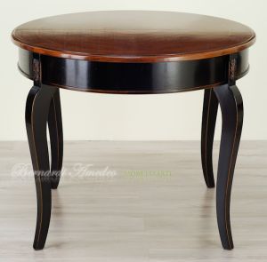 Tavolo ovale con prolunghe 130x100 cm