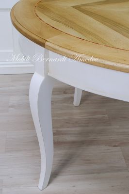 Tavolo ovale con 4 prolunghe