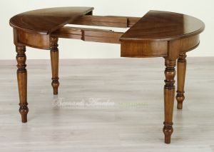 Tavolo classico rotondo con allunghi