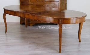 Tavolo ovale in legno dimensioni 170x110 cm