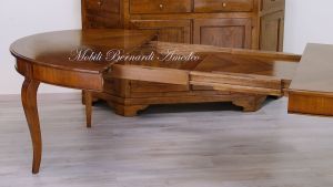 Tavolo ovale in legno dimensioni 170x110 cm