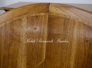 Tavolo rotondo in legno produzione artigianale