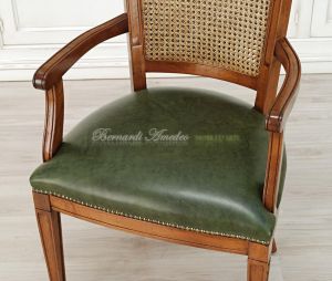Poltroncina Pelle Verde Inglese 02